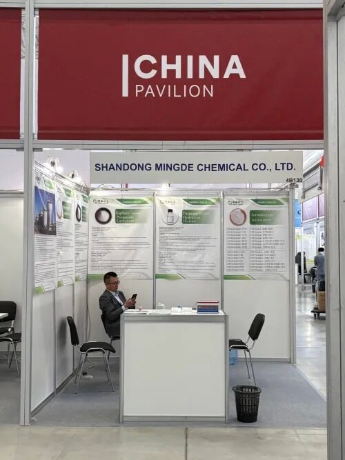 latest company news about Shandong Mingde Chemical Co., Ltd. Makes a Splash at KHIMIA 2025 in Moscow